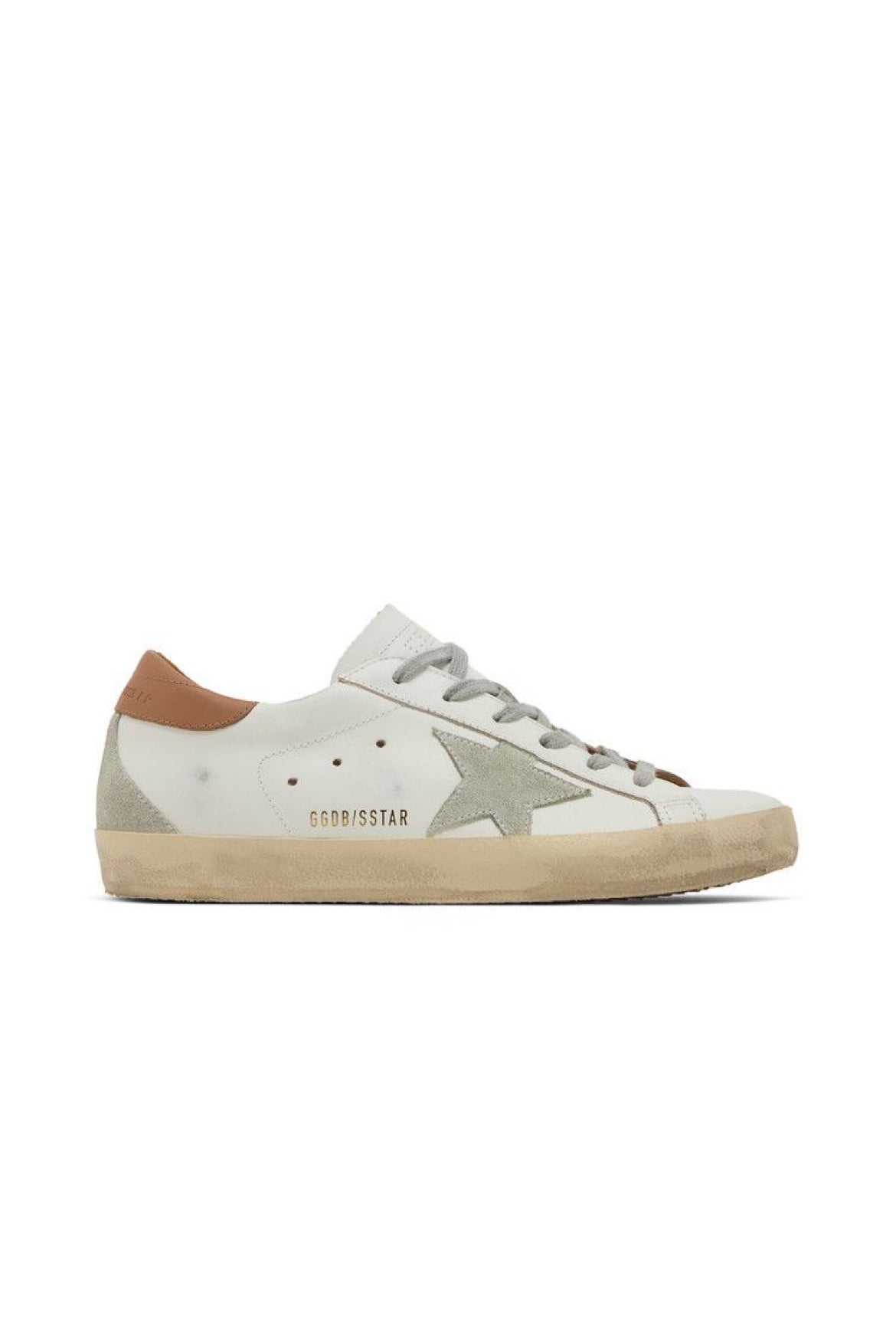 Golden Goose Wmns Superstar
'White Light Brown'