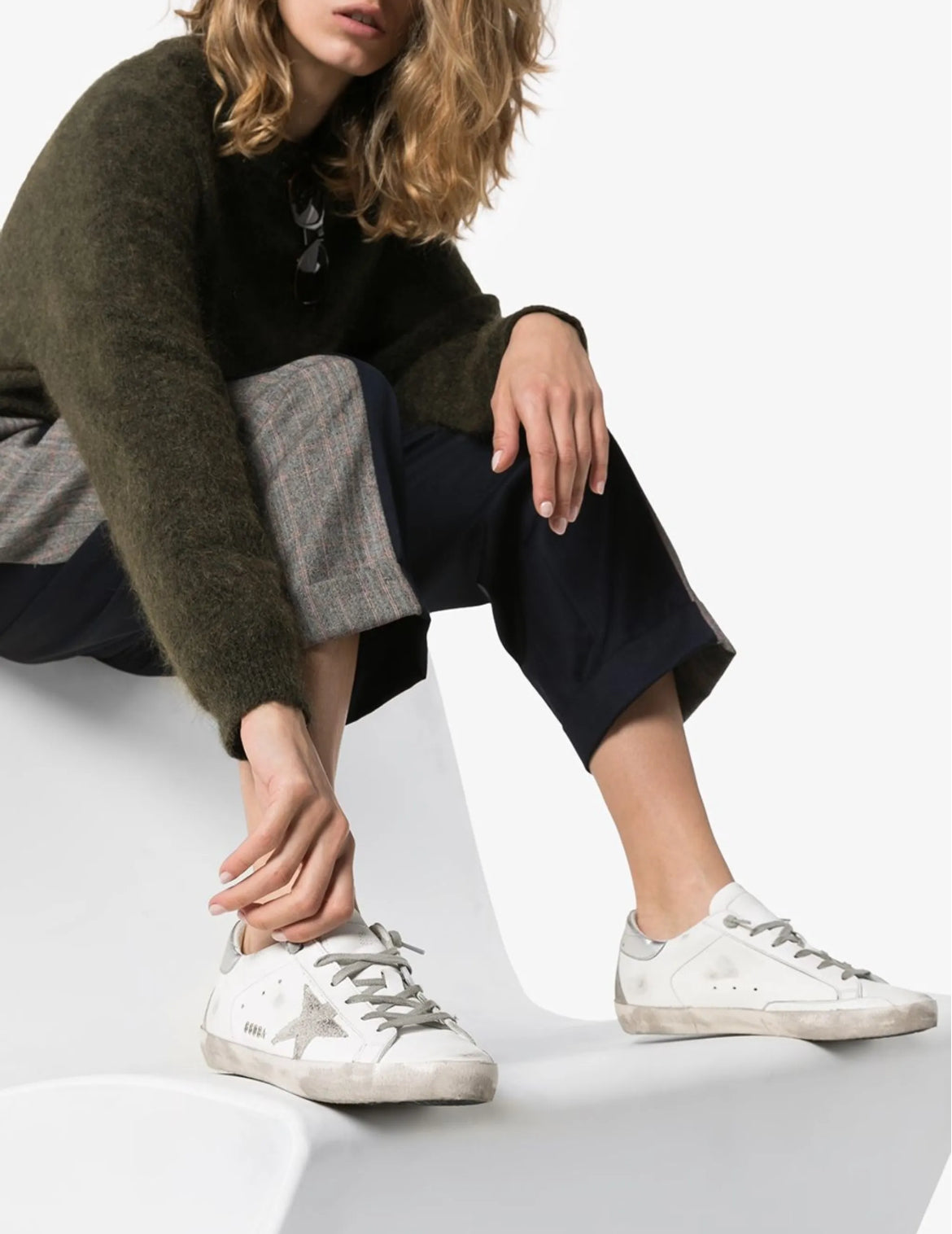 Golden Goose wmns ‘White ice silver’ Sneaker
